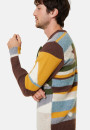 Pull col rond en cachemire superbowl - Florian 7978 brun - 47 Marron foncé