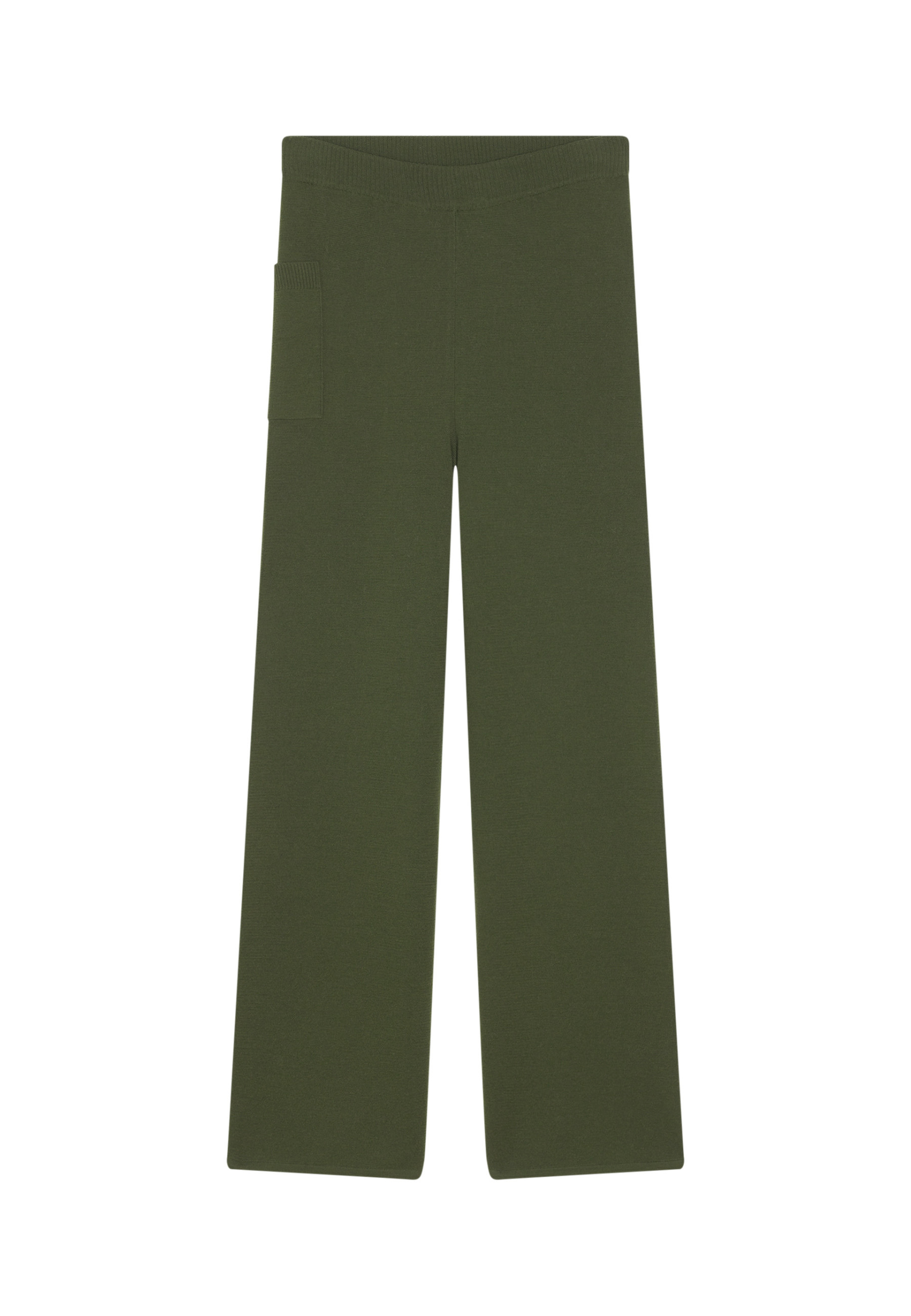 Pantalon à poches en laine mérinos - Gaetane 7841 saphir - 03 Bleu foncé