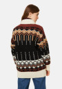 Mid-length zipped jacket with pockets in cocoon wool - Goia