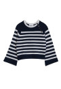 Sailor sweater in cashmere with loose sleeves - Gaelle