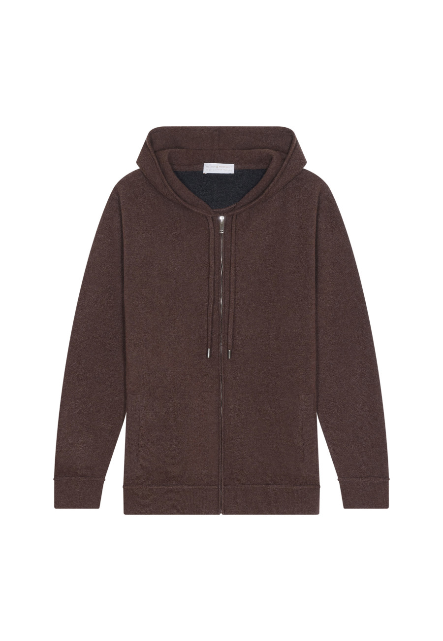 Cashmere Zip Hoodie - Emilien