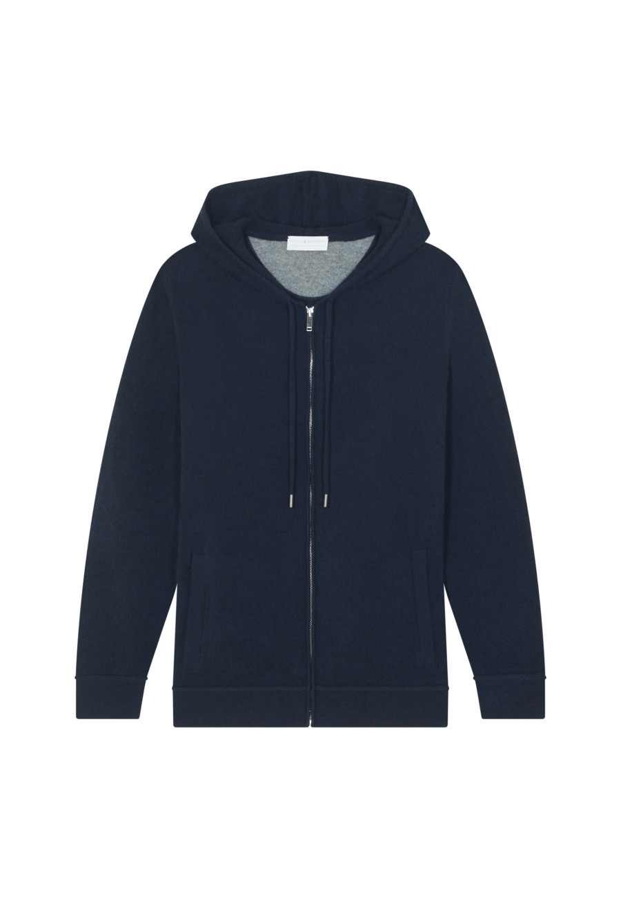 Cashmere Zip Hoodie - Emilien
