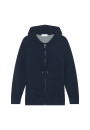 Gilet zippé à capuche en cachemire - Bradley