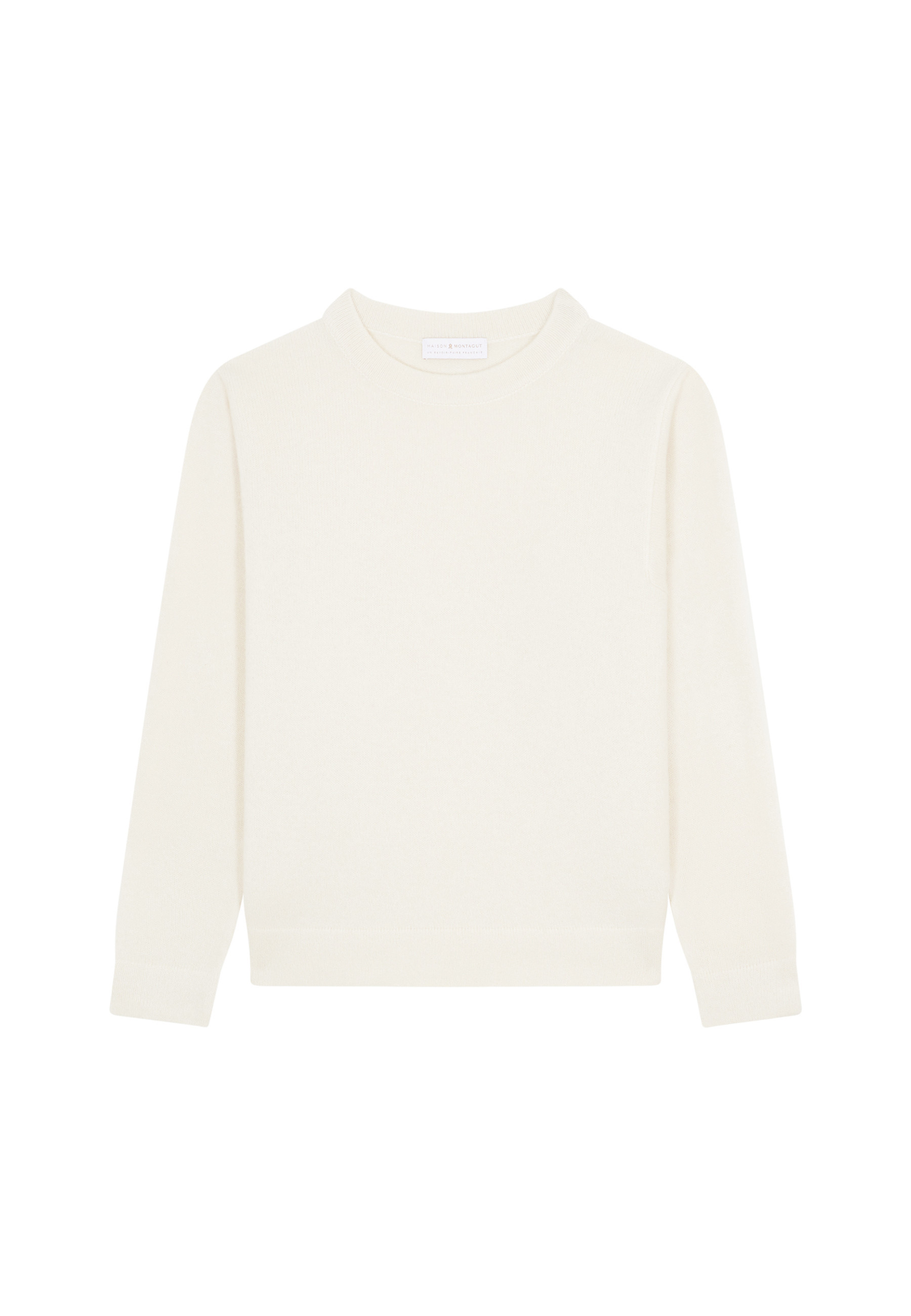 Pull col rond en laine et cachemire - Fado