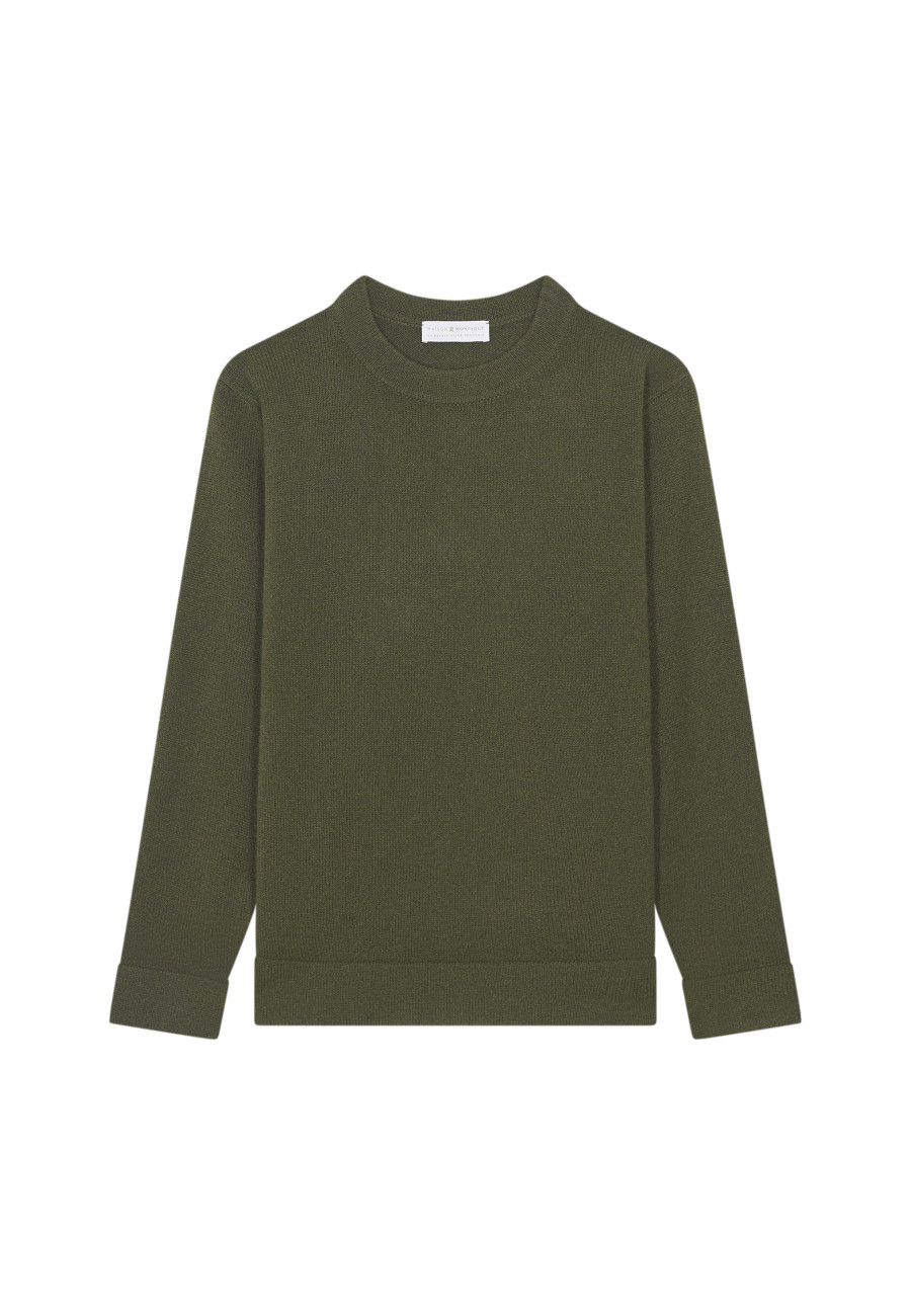 Wool and cashmere round neck sweater - Fado
