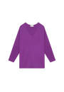 Pull manches chauve-souris en laine mérinos - Boxe 7850 foret - 83 Kaki
