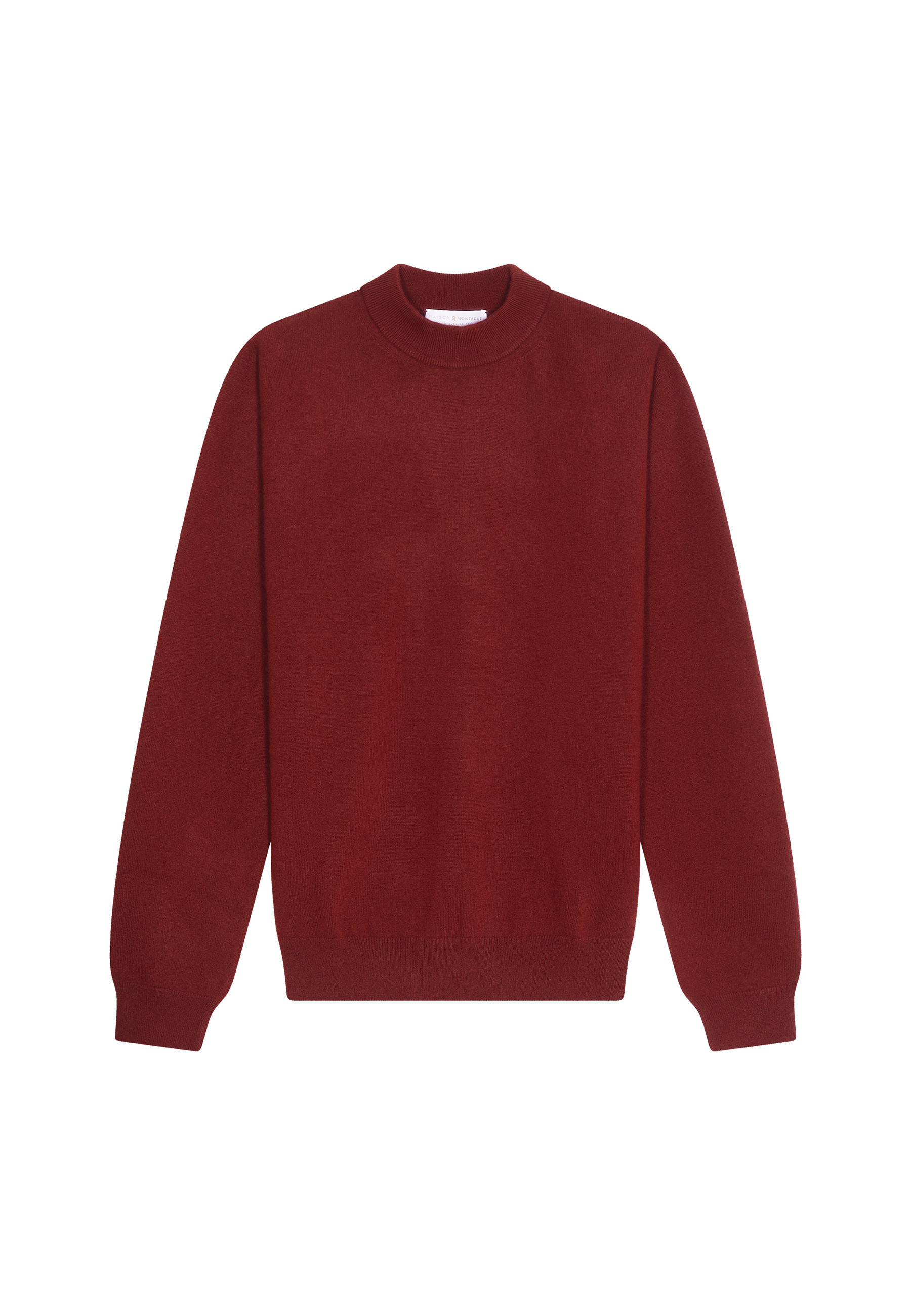  	Pull col montant en cachemire - Esteban 7860 soleil - 89 Moutarde