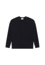 Pull ample boutonné à col rond en cachemire - Acene 7860 soleil - 89 Moutarde