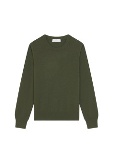 Pull col rond en cachemire - Abeline 7870 ecureuil - 92 Rouille