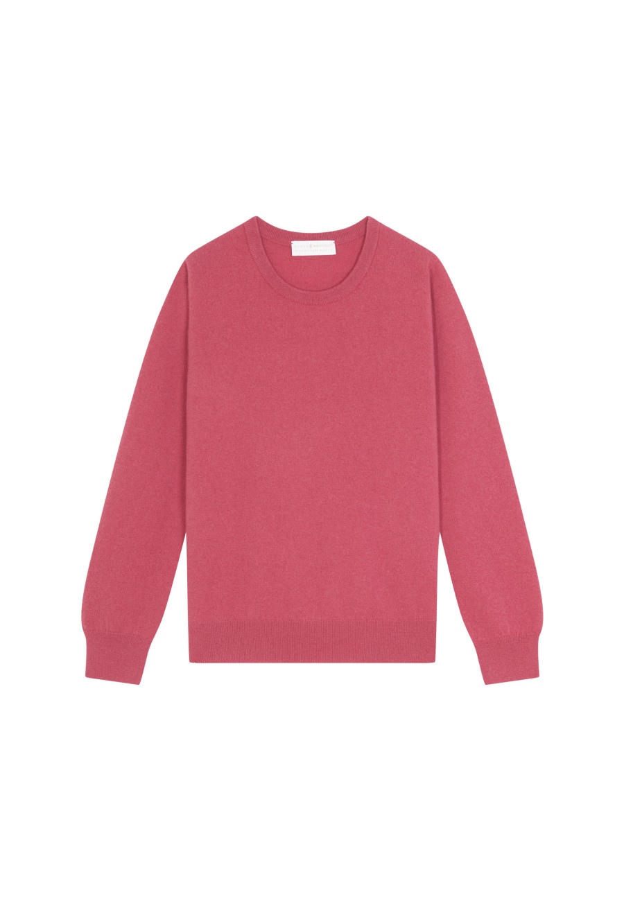 Suéter de cashmere com gola redonda - Abeline