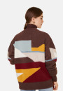 Veste boutonnée en mélange de laine - Gloria 7979 - 47 Marron foncé