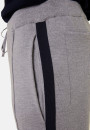 Pants with pockets in wool and Fil lumière - Franck