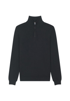 Pull col camionneur avec logo en laine mérinos - Ryan 7822 camel chine - 88 Camel