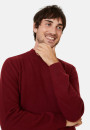  	Pull col montant en cachemire - Esteban 7860 soleil - 89 Moutarde