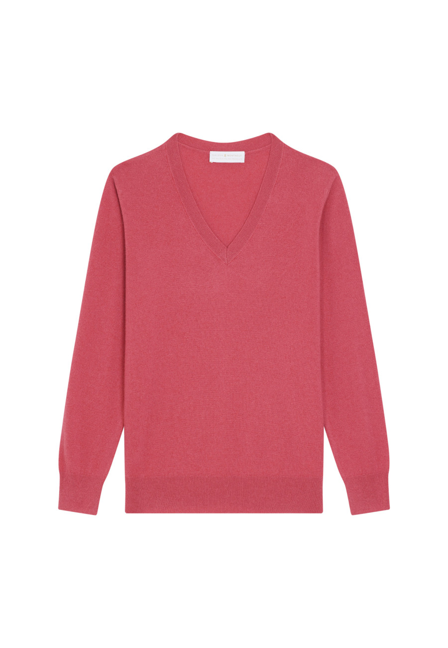 Pull col V en cachemire - Abel