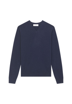 Cashmere V-neck sweater - Evann