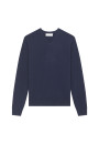 Pull col V en cachemire - Evann 7852 celadon - 94 Vert amande