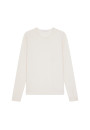 Pull col rond en cachemire finitions roulotées - Ernest 7820 camel - 88 Camel
