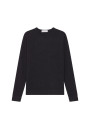 Pull col rond en cachemire finitions roulotées - Ernest 7820 camel - 88 Camel