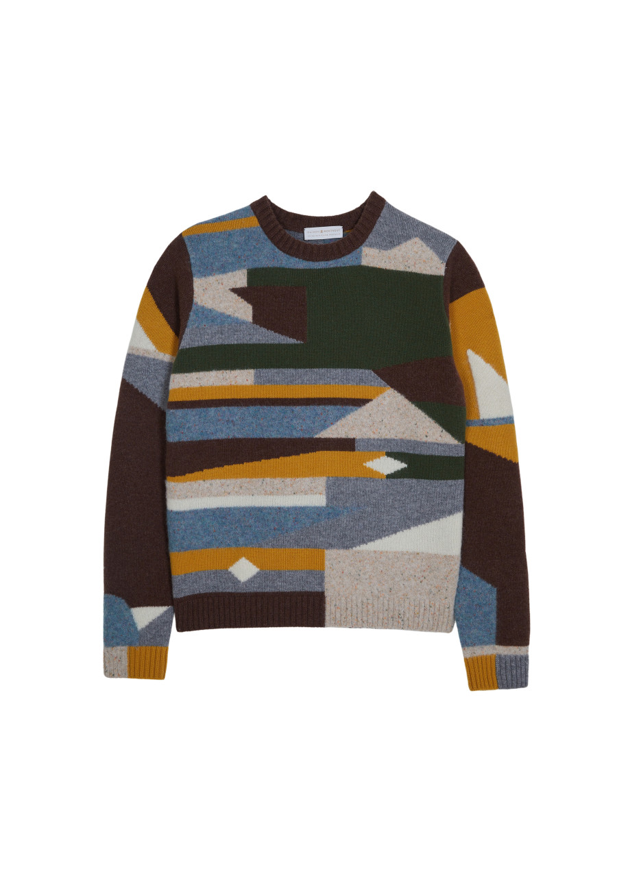 Suéter de cashmere com gola redonda Superbowl - Florian