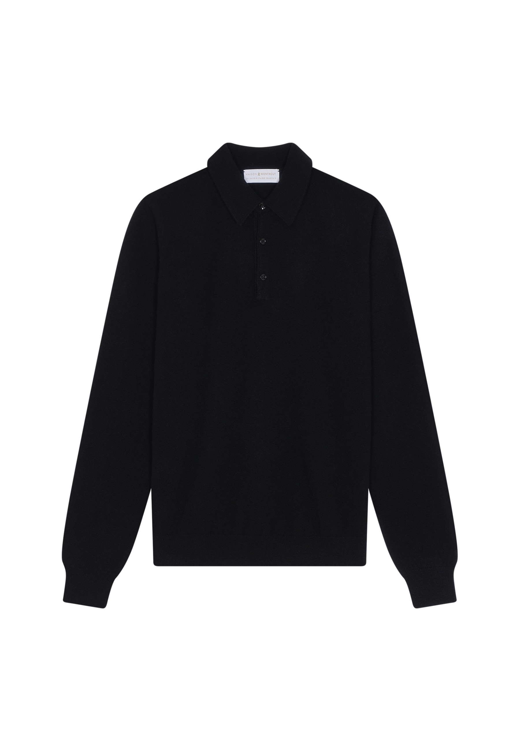 Pull col polo en cachemire - Emerson 7830 brun - 47 Marron foncé