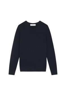 Merino wool round neck sweater - Asena