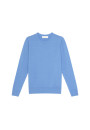Pull col rond en laine mérinos - Asena 7850 foret - 83 Kaki