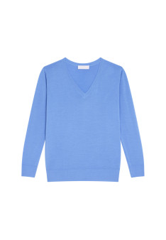 Merino wool V-neck sweater - Arya