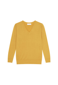 Merino wool V-neck sweater - Arya