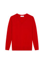 Merino wool V-neck sweater - Arya
