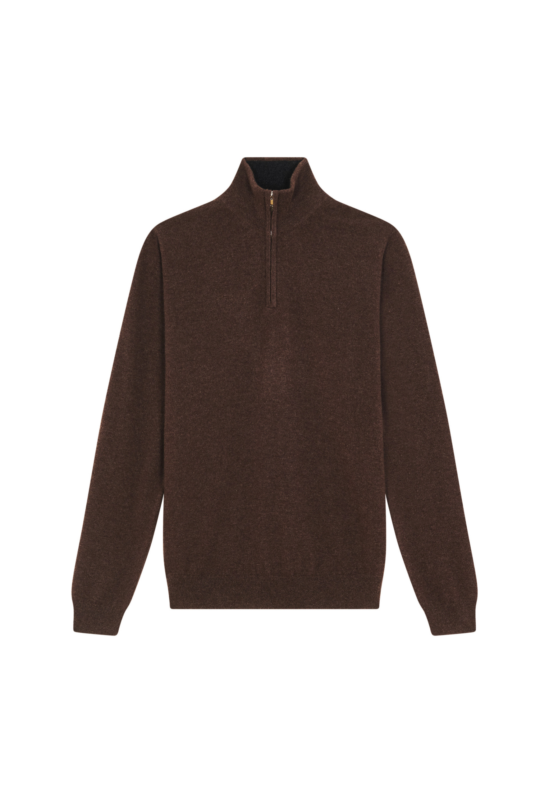 Cashmere sweater with trucker collar - Emile