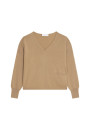Pull court en cachemire avec poche - Balba