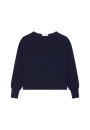Short cashmere sweater with pocket - Balba