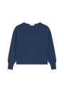 Pull court en cachemire avec poche - Balba