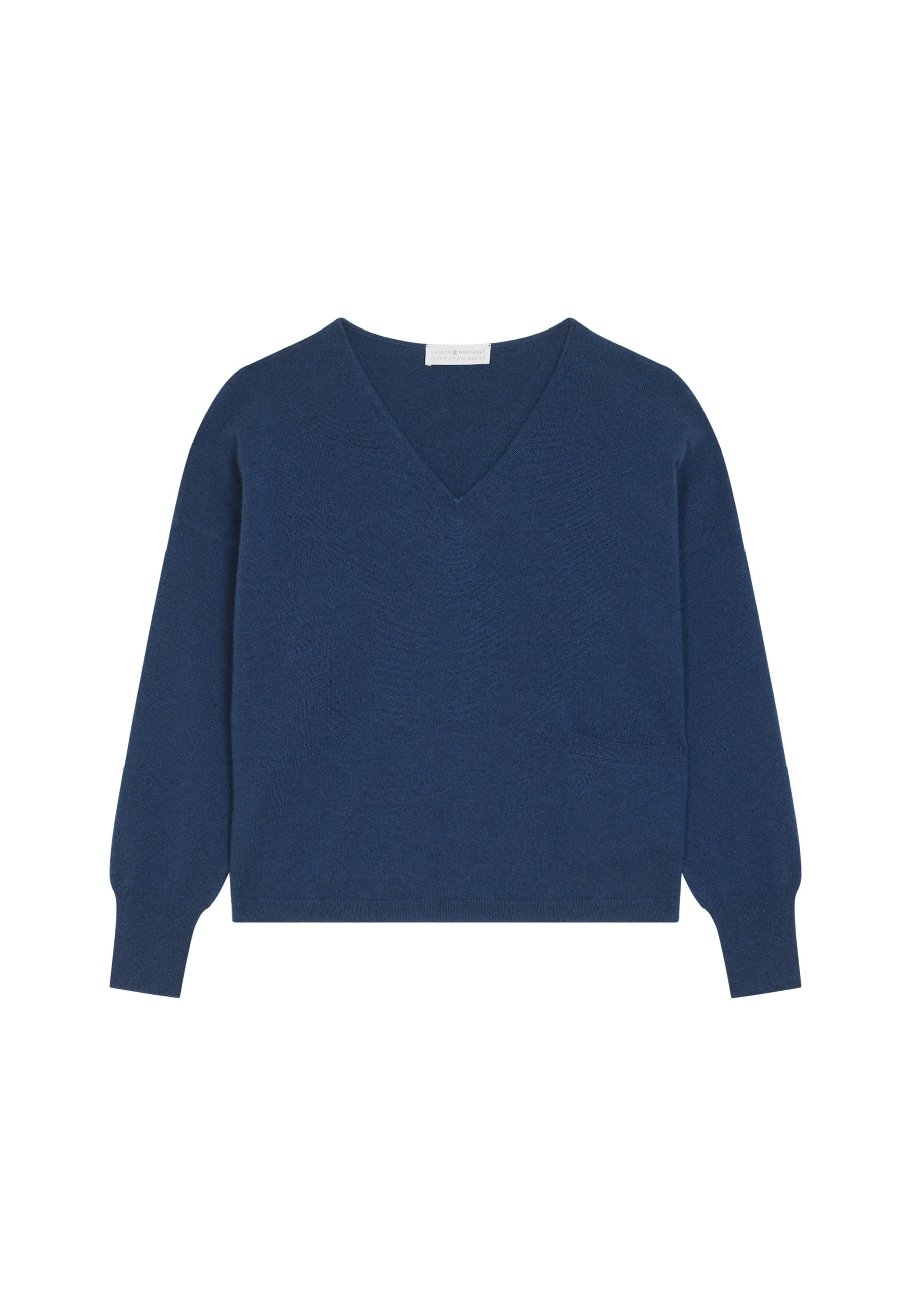 Pull court en cachemire avec poche - Balba