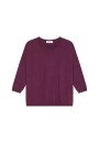 Pull ample col rond en laine mérinos - Azel