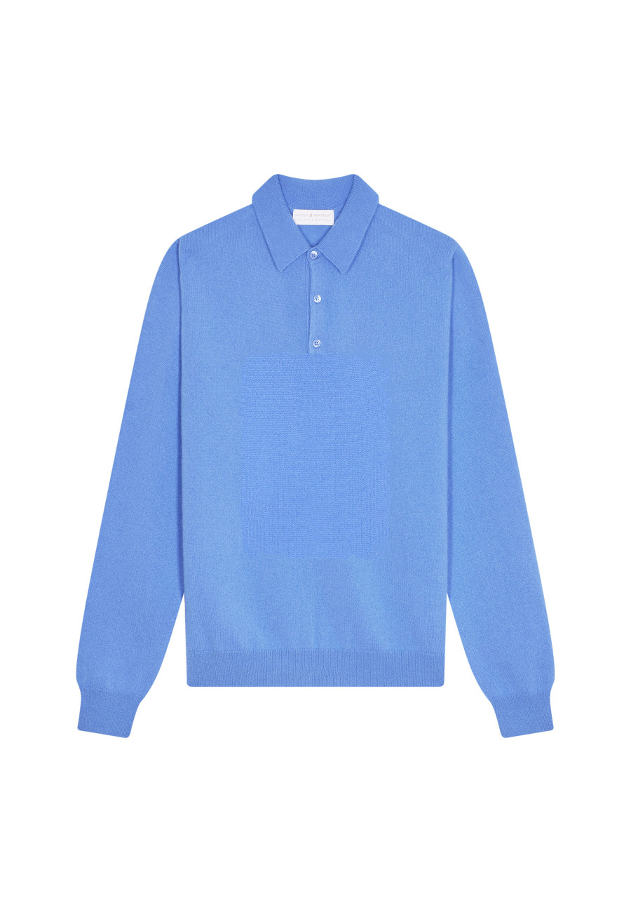 Cashmere polo neck sweater - Emerson