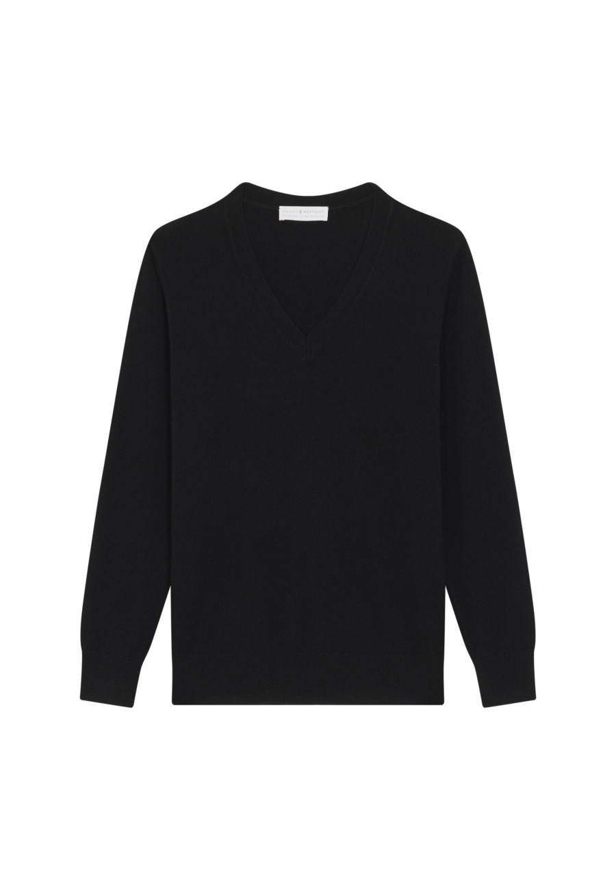 Pull col V en cachemire - Abel