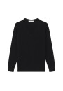 Pull col V en cachemire - Abel 7852 celadon - 94 Vert amande