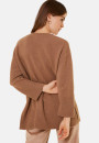 Pull ample à fentes en cachemire et laine recyclés - Darius