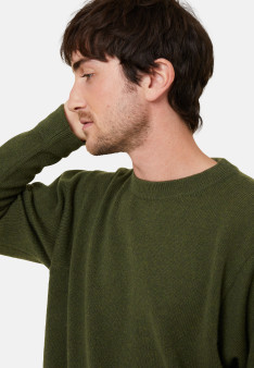 Wool and cashmere round neck sweater - Fado