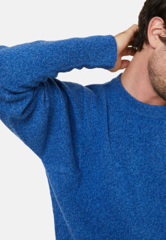 Pull col rond en laine et cachemire - Fado