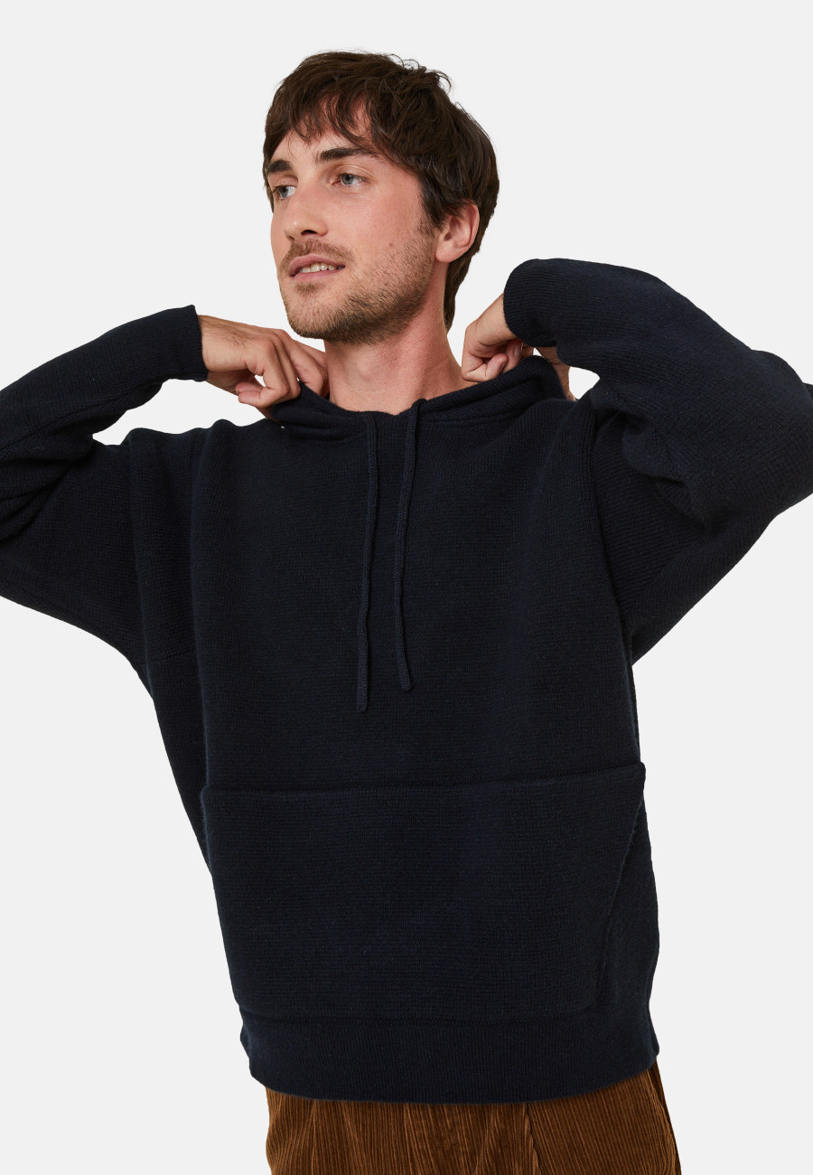 Hoodie en laine et cachemire - Fabio