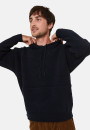 Hoodie à capuche avec poches en laine et cachemire - Fabio