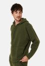 Hoodie à capuche avec poches en laine et cachemire - Fabio
