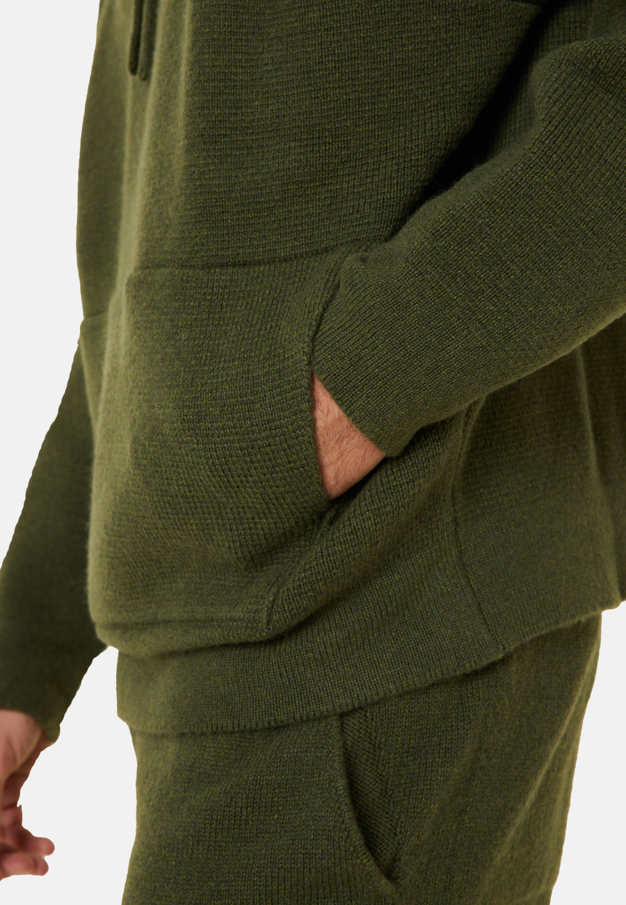 Hoodie en laine et cachemire - Fabio