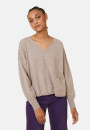Short cashmere sweater with pocket - Balba