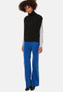 Sleeveless high-neck sweater in recycled cashmere and wool - Dalya