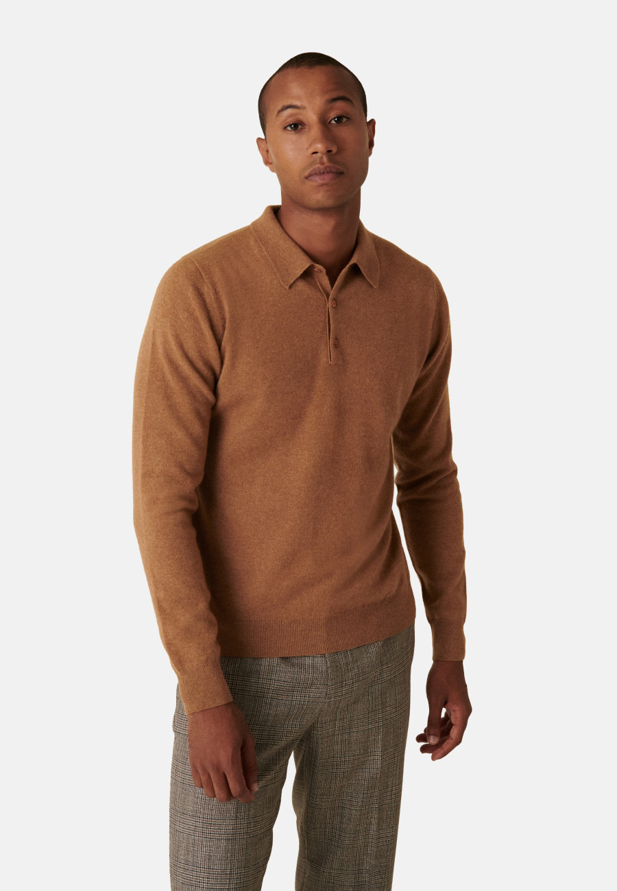 Cashmere polo neck sweater - Emerson