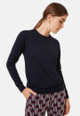 Pull col rond en laine mérinos - Asena